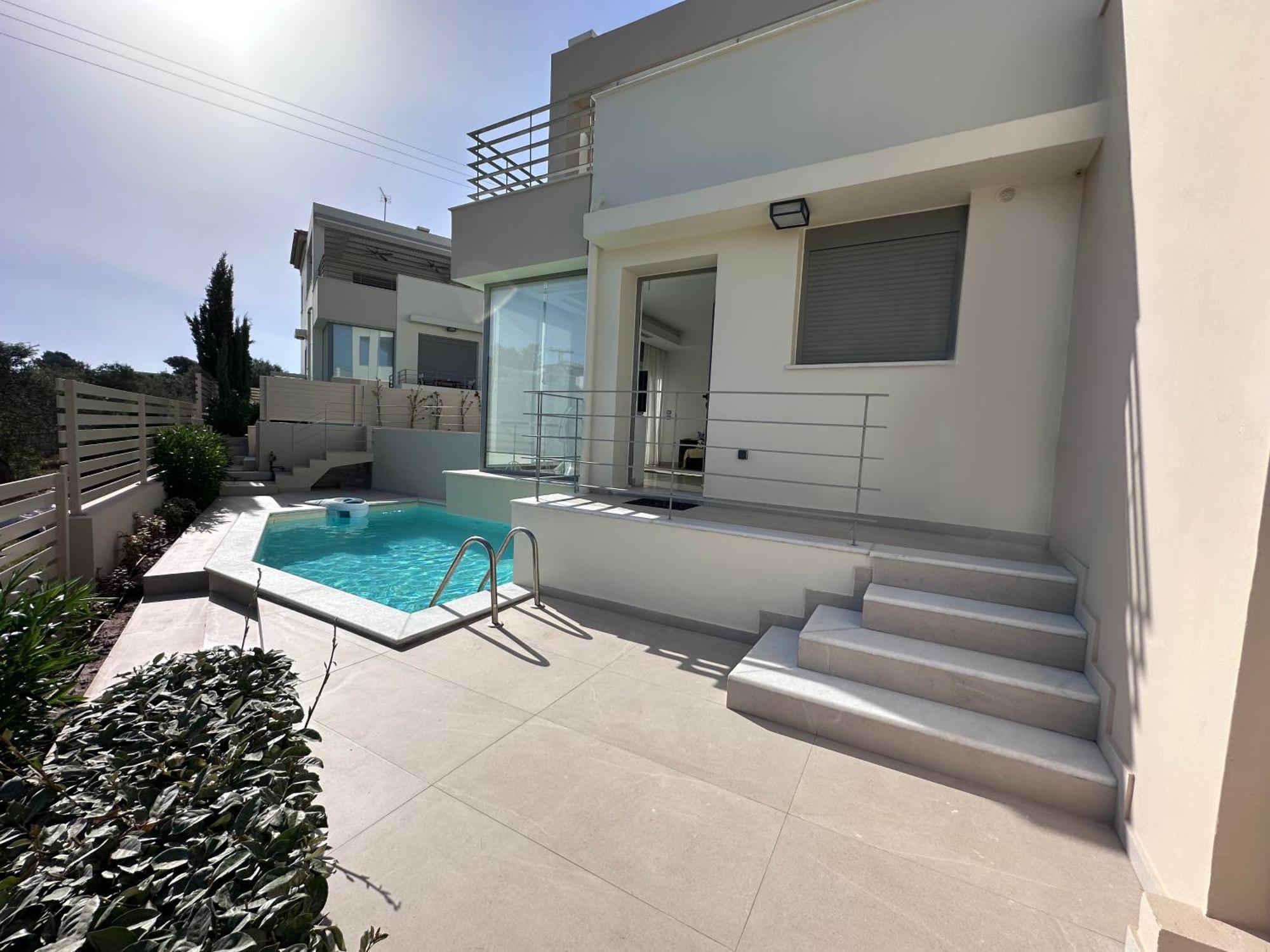 Rvg Rania House With Pool Lejlighed Porto Heli Eksteriør billede