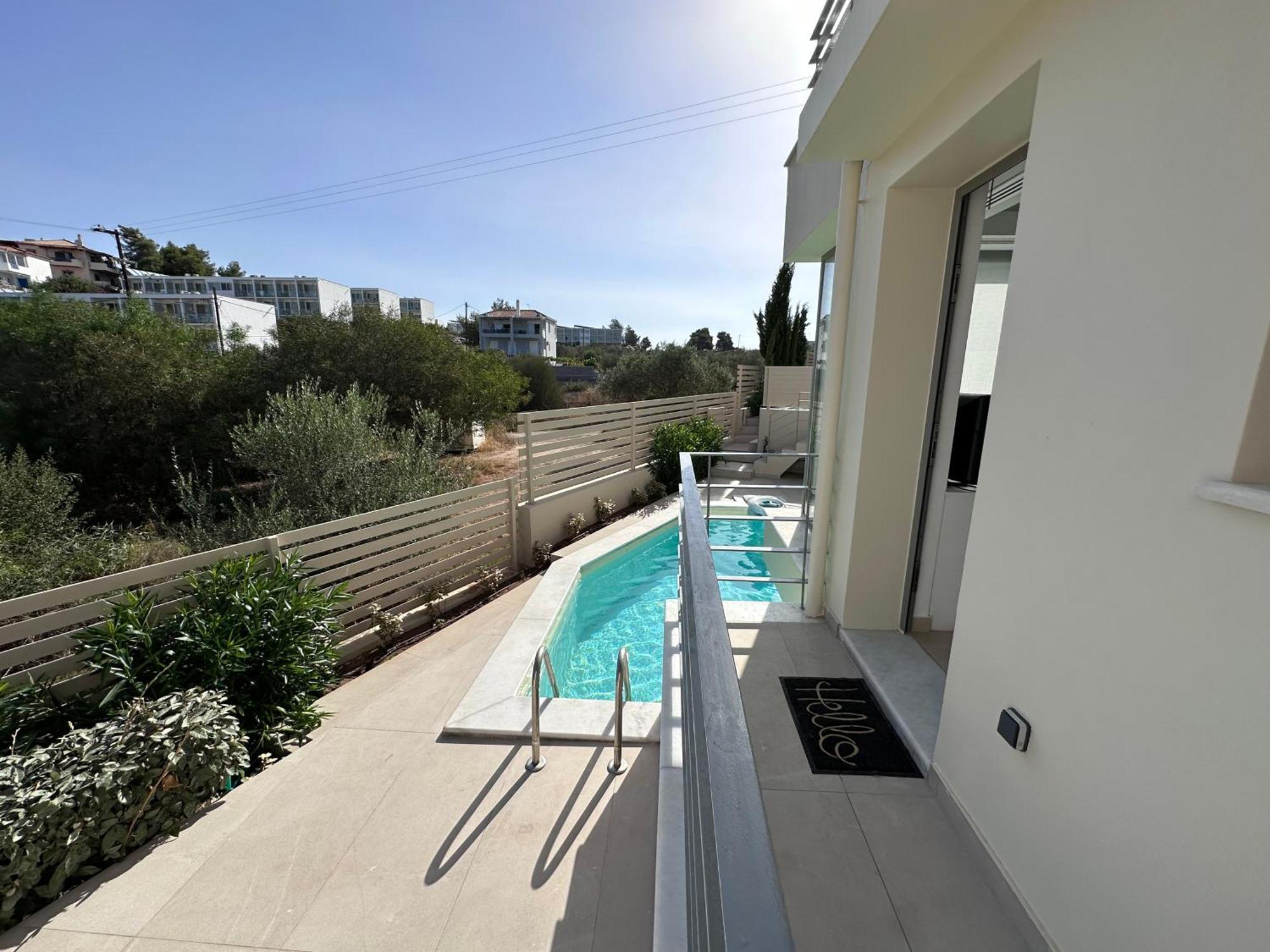 Rvg Rania House With Pool Lejlighed Porto Heli Eksteriør billede